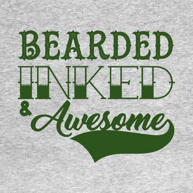 Bearded inked and awesome by klarennns